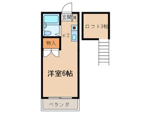 ラ・シャンブルの物件間取画像